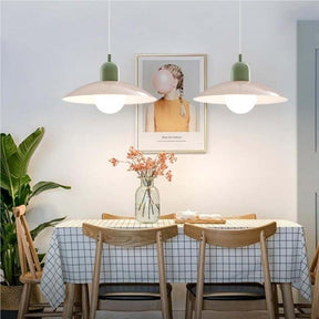 Nordic Metal Dining Room Colorful Plug-in Pendant Light