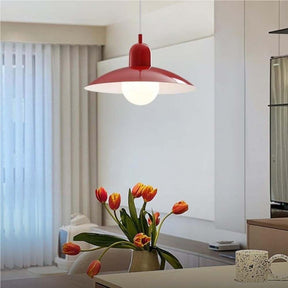 Nordic Metal Dining Room Colorful Plug-in Pendant Light