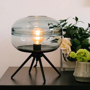 Modern Designer Glass Shade Table Lamp