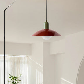Nordic Metal Dining Room Colorful Plug-in Pendant Light