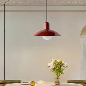 Nordic Metal Dining Room Colorful Plug-in Pendant Light