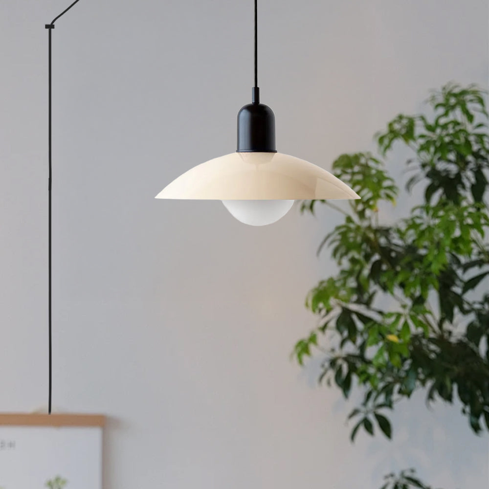 Nordic Metal Dining Room Colorful Plug-in Pendant Light