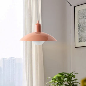 Nordic Metal Dining Room Colorful Plug-in Pendant Light