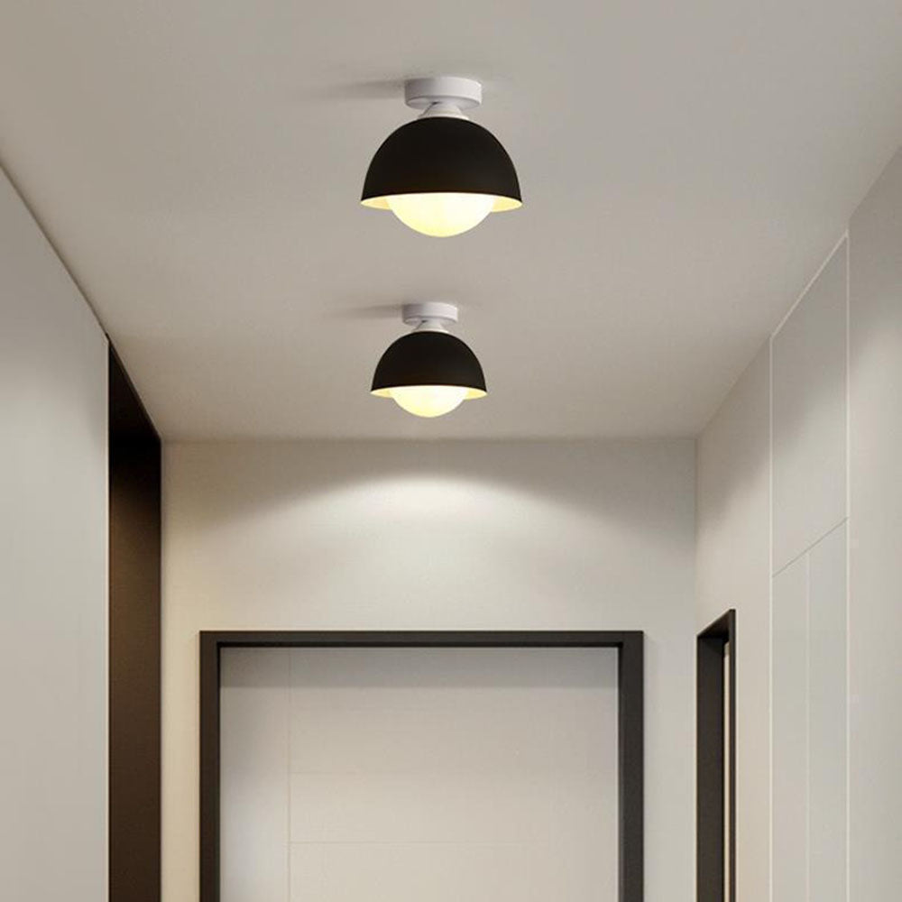 Modern Flowerpot Iron Ceiling Light