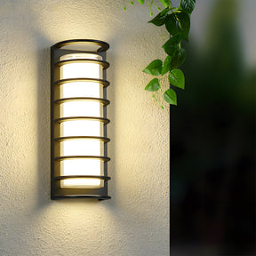 Modern Cylinder Waterproof Outdoor Wall Sconce for Porch
