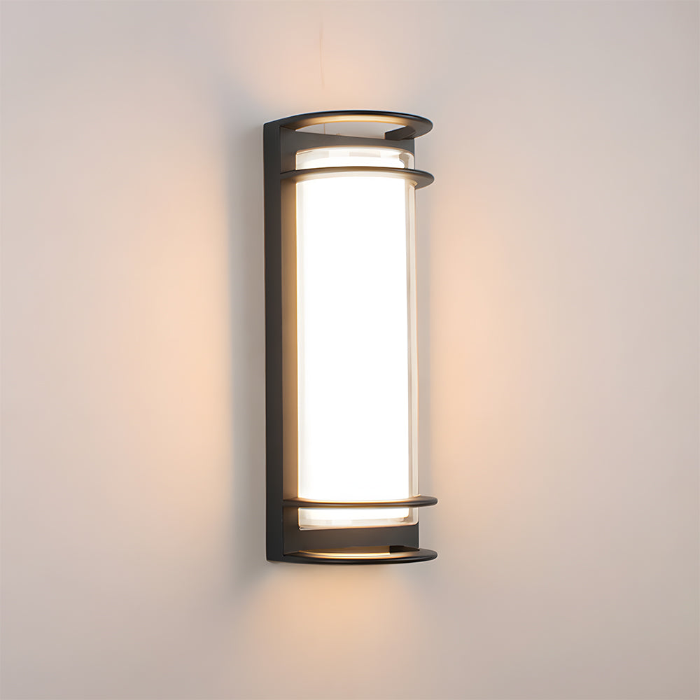 Modern Cylinder Waterproof Outdoor Wall Sconce for Porch