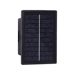 Modern Acrylic Outdoor Black Solar Wall Light