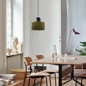 Modern Bauhaus Fresh Glass Pendant Light For Kitchen Island