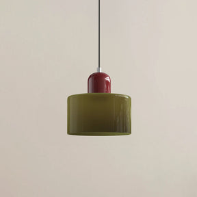 Modern Bauhaus Fresh Glass Pendant Light For Kitchen Island