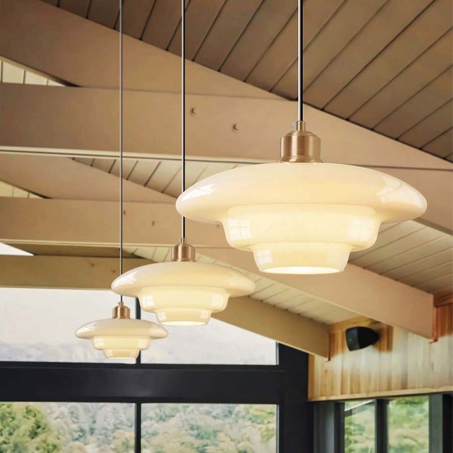 View of Lampsmodern Nordic Minimalist Glass Pendant Light Creative Table Lamp