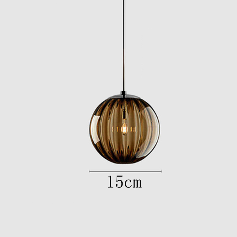 Lampsmodern Pendant Light Modern Simple Round Glass Pendant Lamps