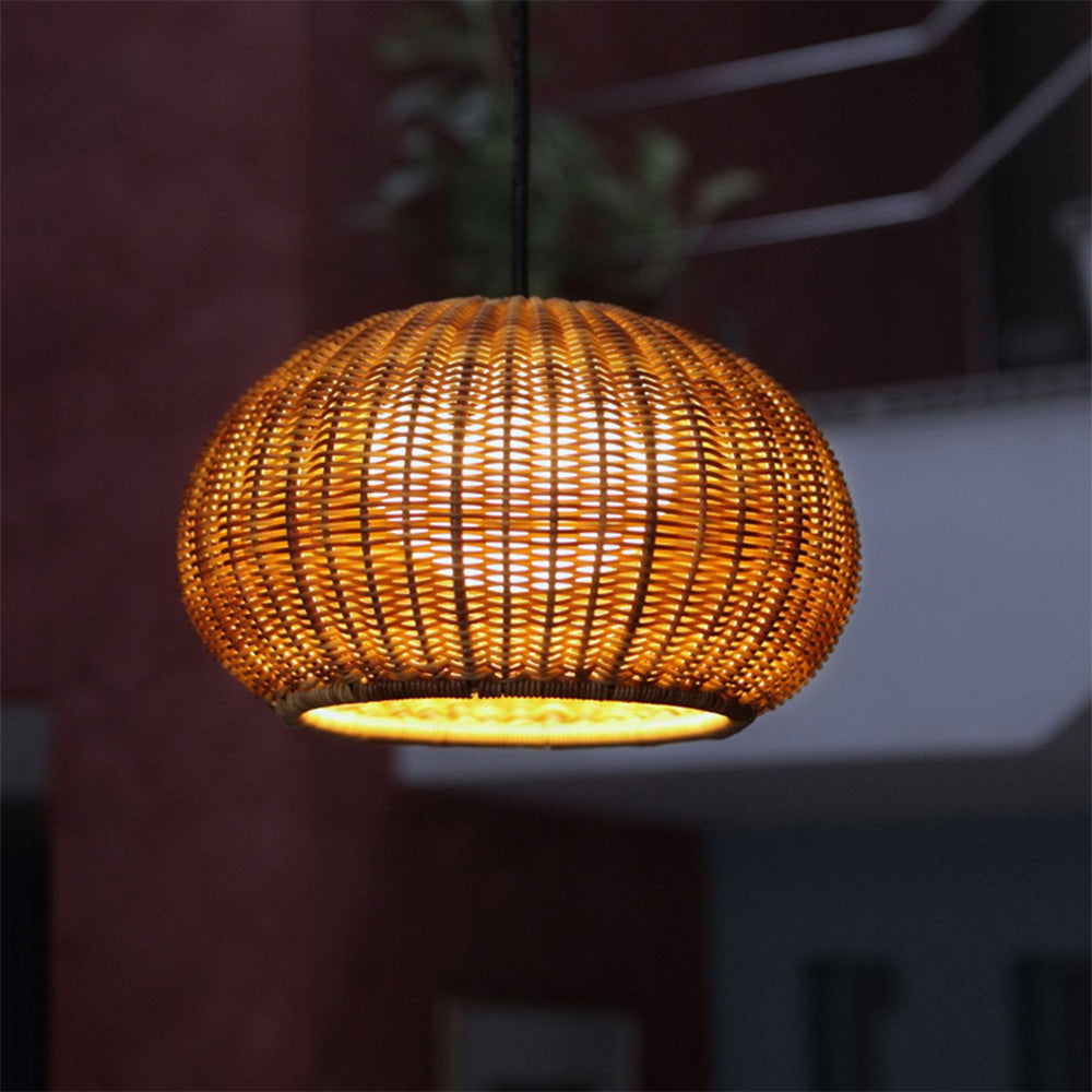 Bauhaus Weaving Lantern Shade Pendant Light