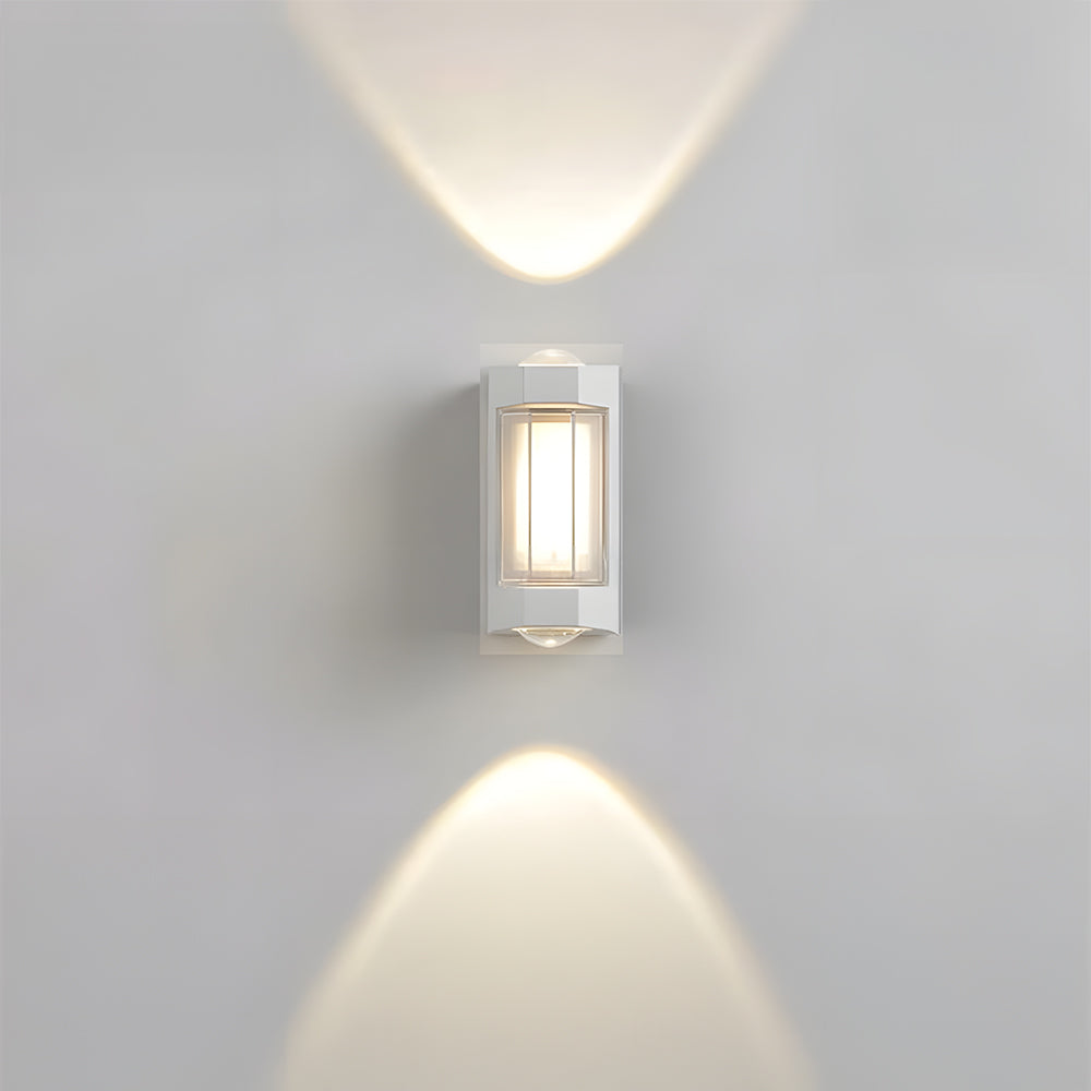 Modern Cylinder Aluminum Waterproof Outdoor Wall Light