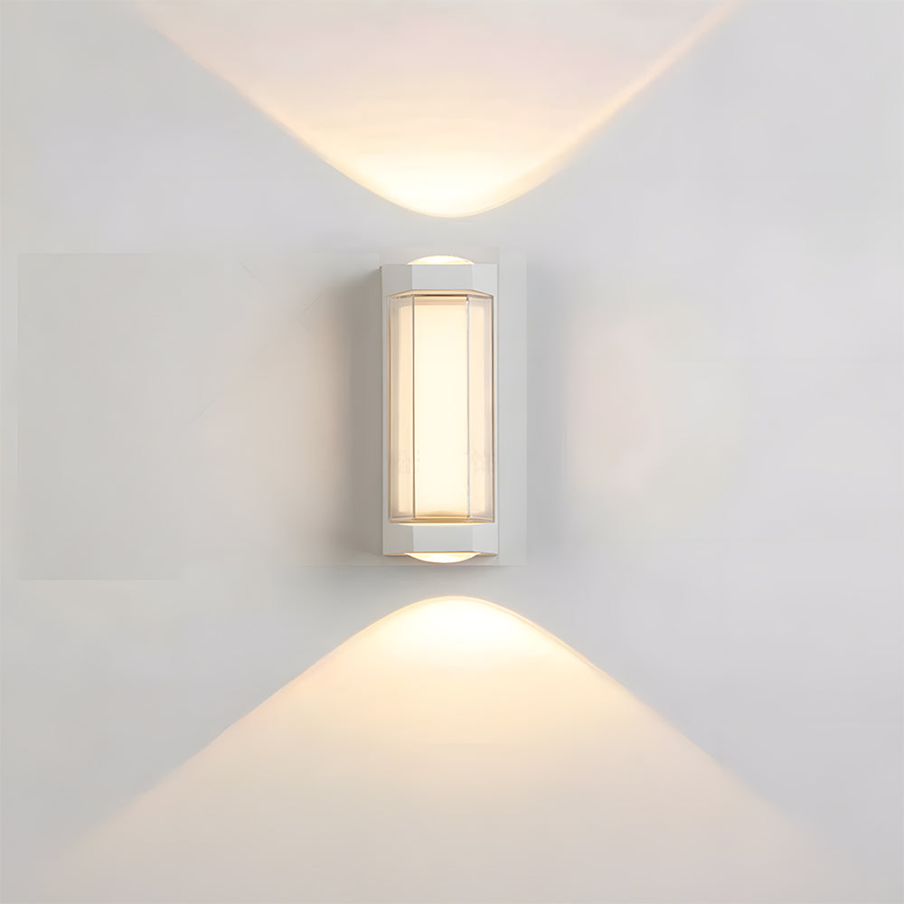 Modern Cylinder Aluminum Waterproof Outdoor Wall Light