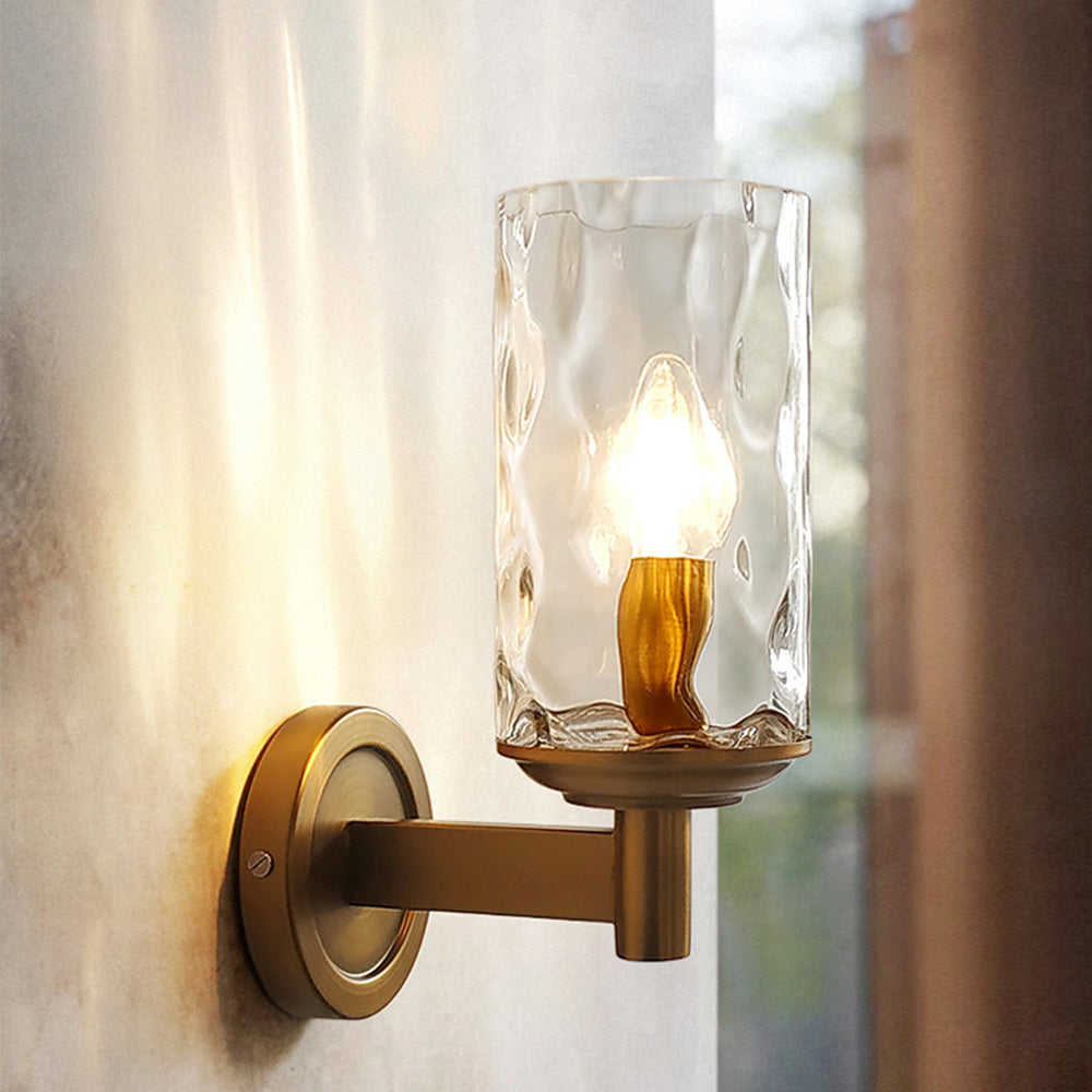 Vintage Iron Armed Wall Lamp