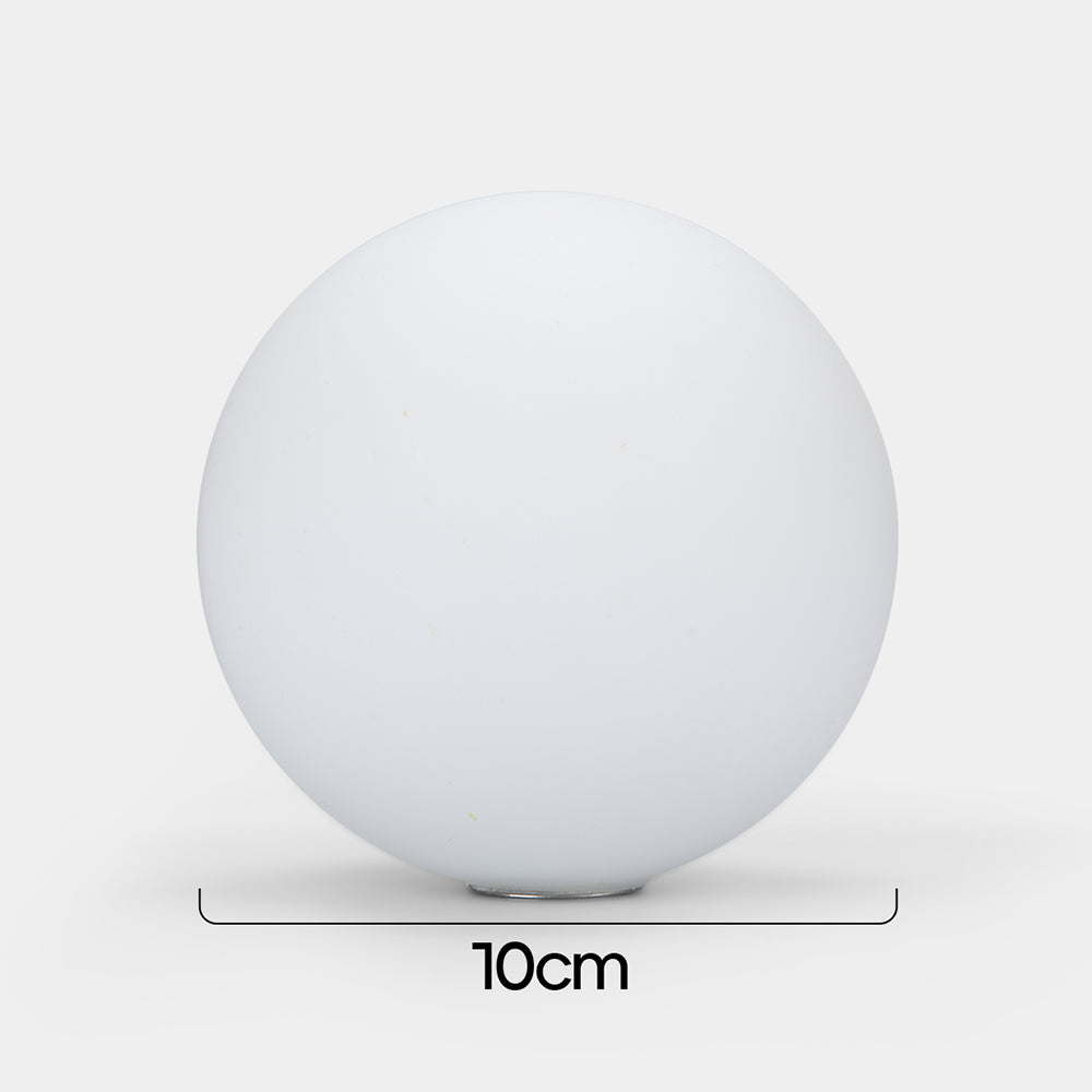 Modern White Pendant Light Replacement Round Glass Globe