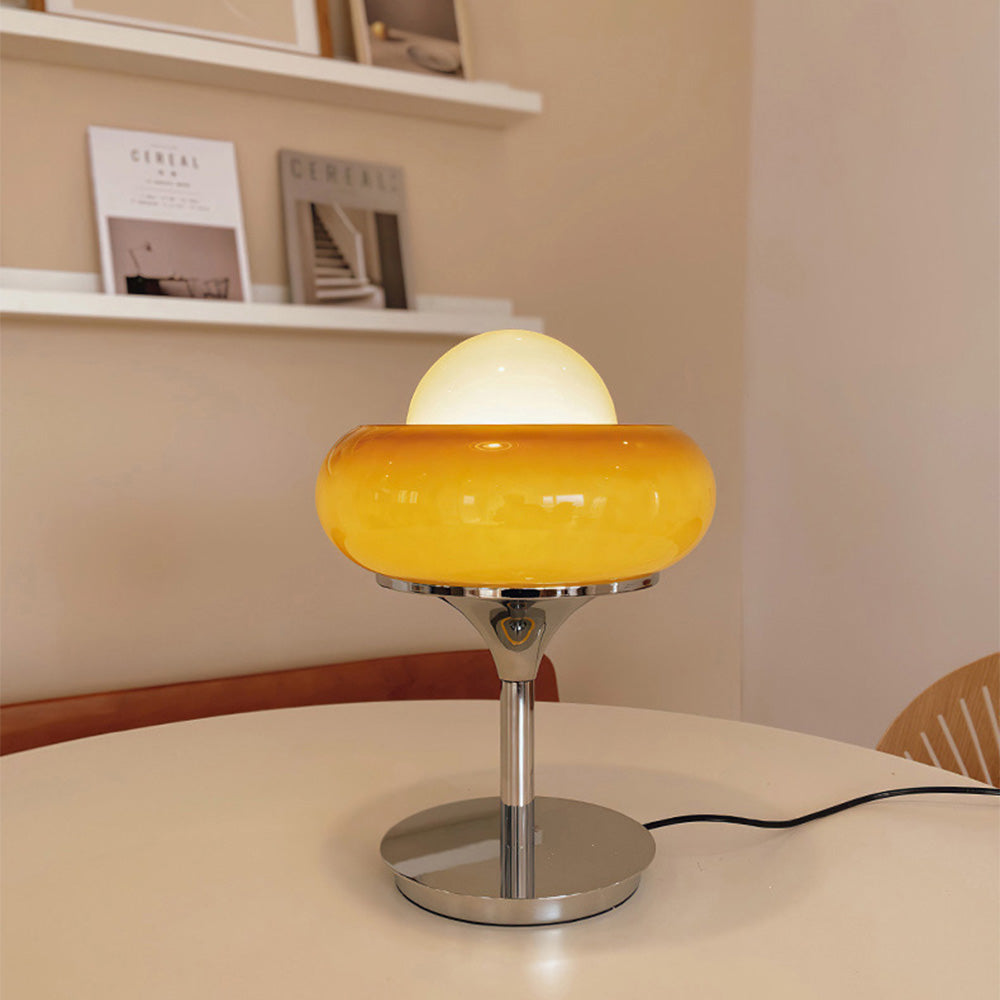 Vintage Bauahus Glass Creative Desk Lamp