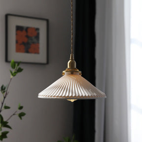 Simple Style Dining Room Ceramics Pendant Light -Homdiy