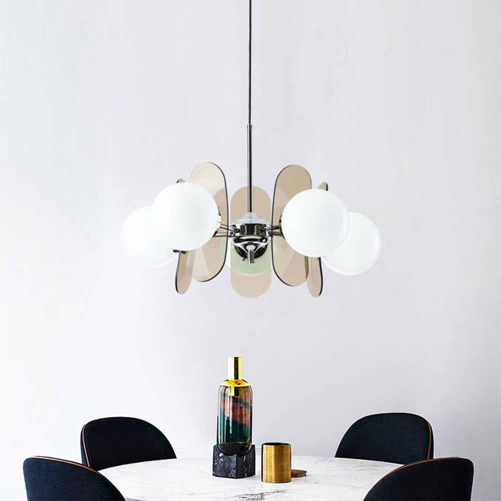 Modern Acrylic Art Deco Pendant Light For Living Room
