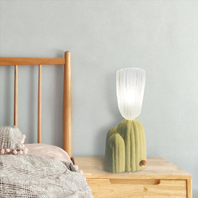 Creative Green Cactus Table Lamp