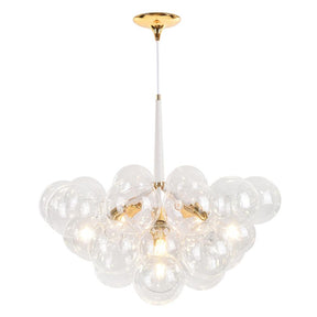Large Glass Bubble Chandelier for Living Room