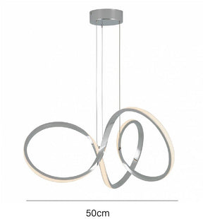 Swirl Integrated Led Pendant Light -Lampsmodern