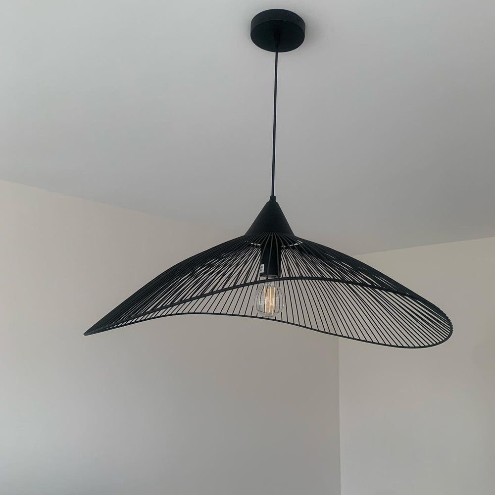 Black Medium Ceiling Light Black Pendant Lights For Kitchen Island -Lampsmodern