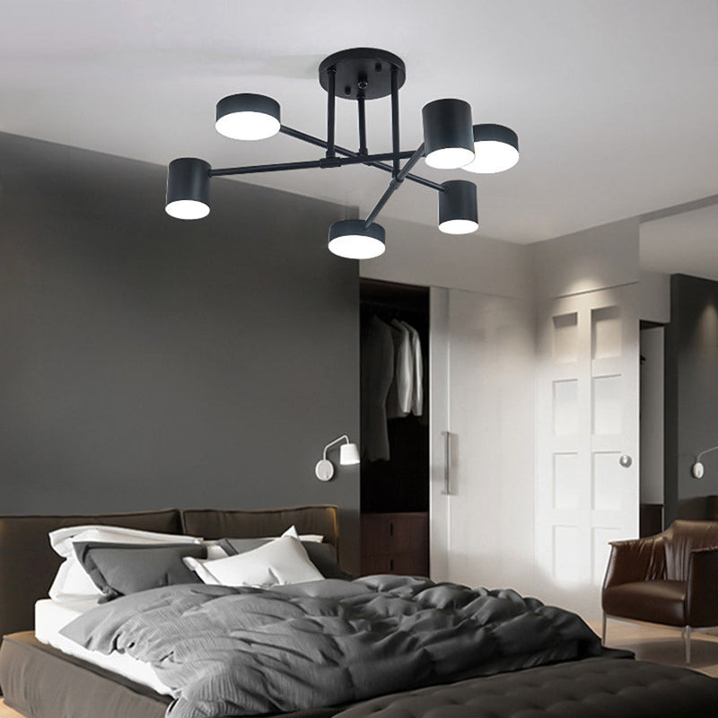 LED Ceiling Light 45 55 cm Cluster Design Flush Mount Lights Metal Painted Finishes LED Modern 220-240V