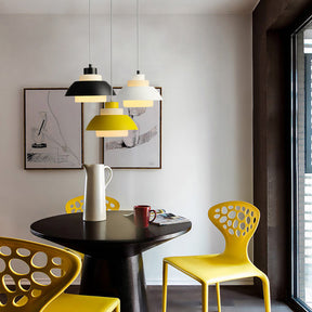 Nordic Macaron Indoor Chandelier Modern Rustic Pendant Light -Lampsmodern