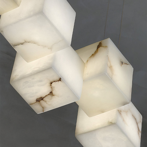 Modern Artistic Geometric Shape Elegant Hanging Light Fixture