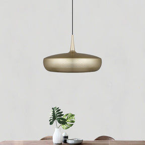 Minimalist Golden Metal Chandelier Modern Pendant Lampshade -Lampsmodern