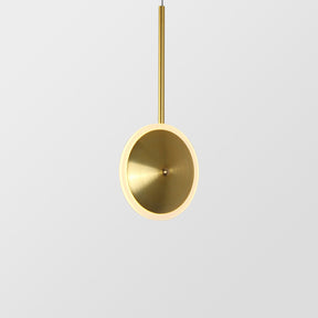 Modern Gold Chandelier Round Restaurant Lamps