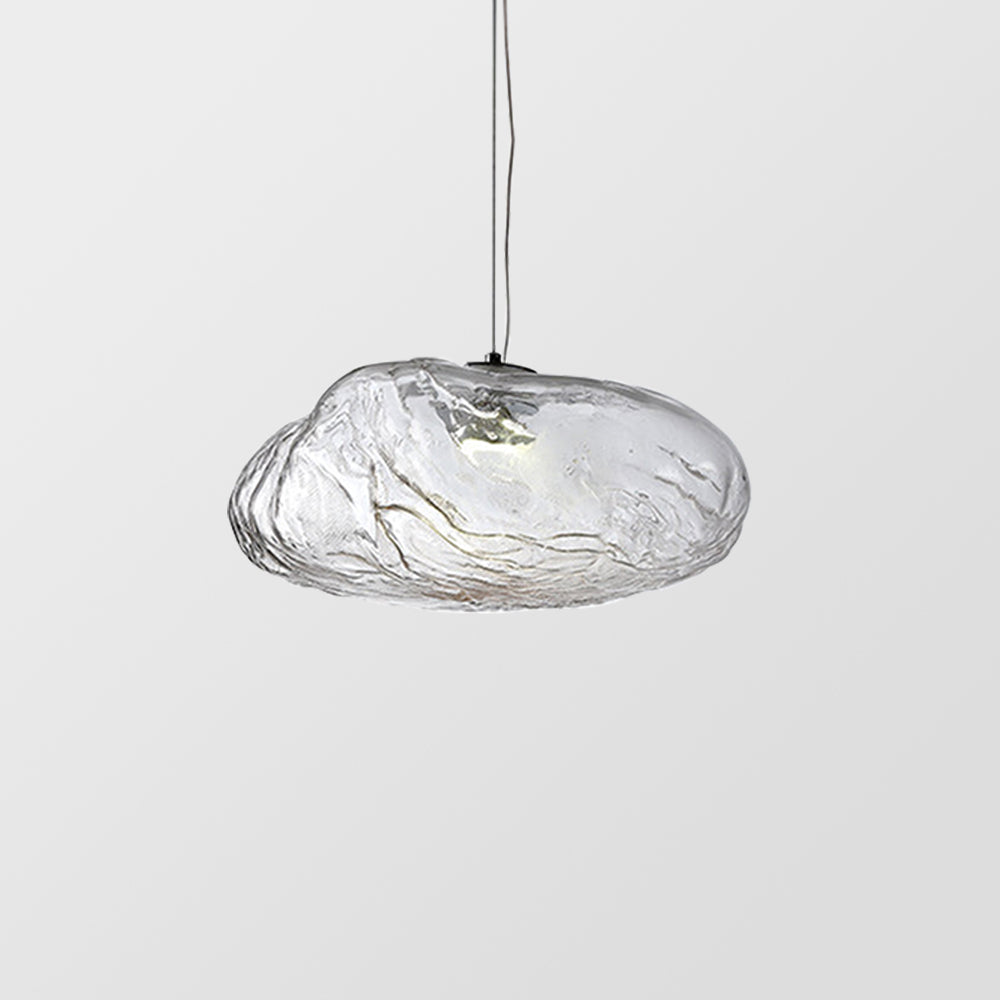 Stylish Glass Cloud Shape Pendant Light Indoor Fixture Decorative Light