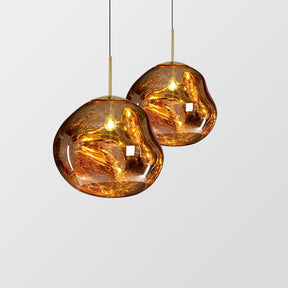 Modern Art Deco Irregular Bubble Pendant Light For Dining Room