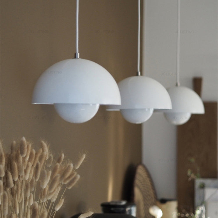 Vintage Pendant Lamp Multiple Colour Mushroom Shape Ceiling Lights -Lampsmodern