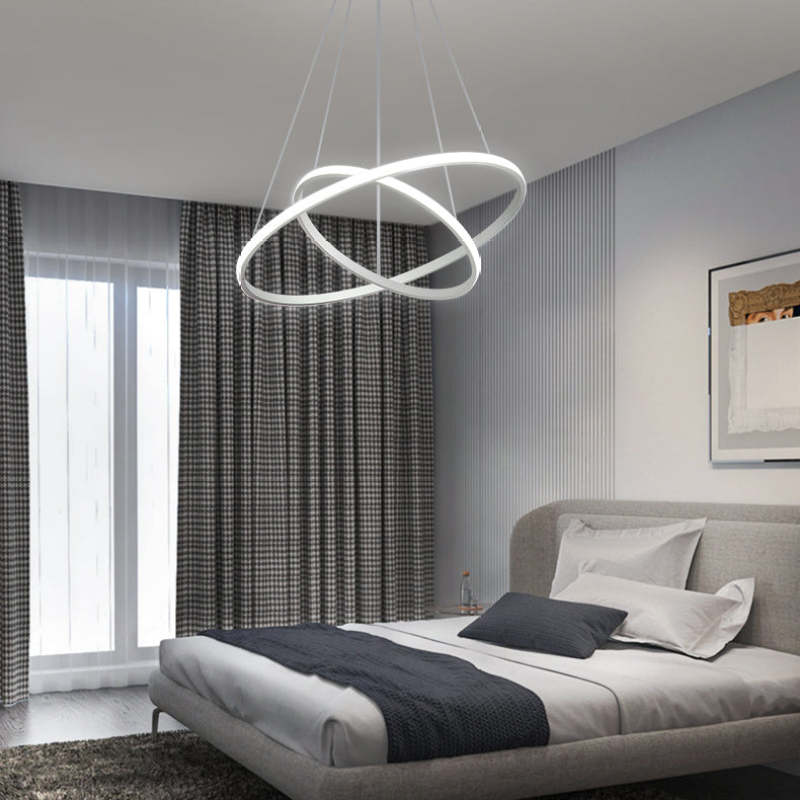 Led Pendant Lights Adjustable Shape Pendant Light For Living Room -Lampsmodern