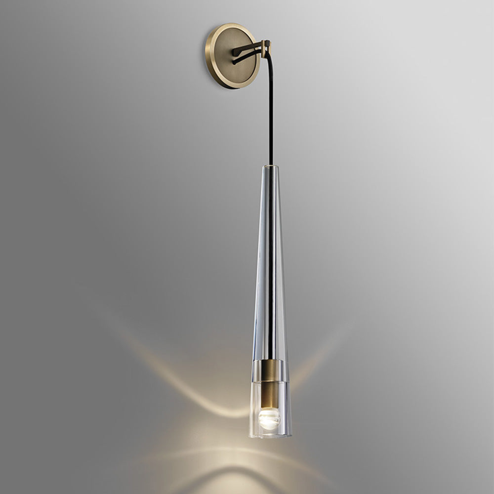 Wall Light Short Glass Lamp Shade For Bathroom -Homdiy