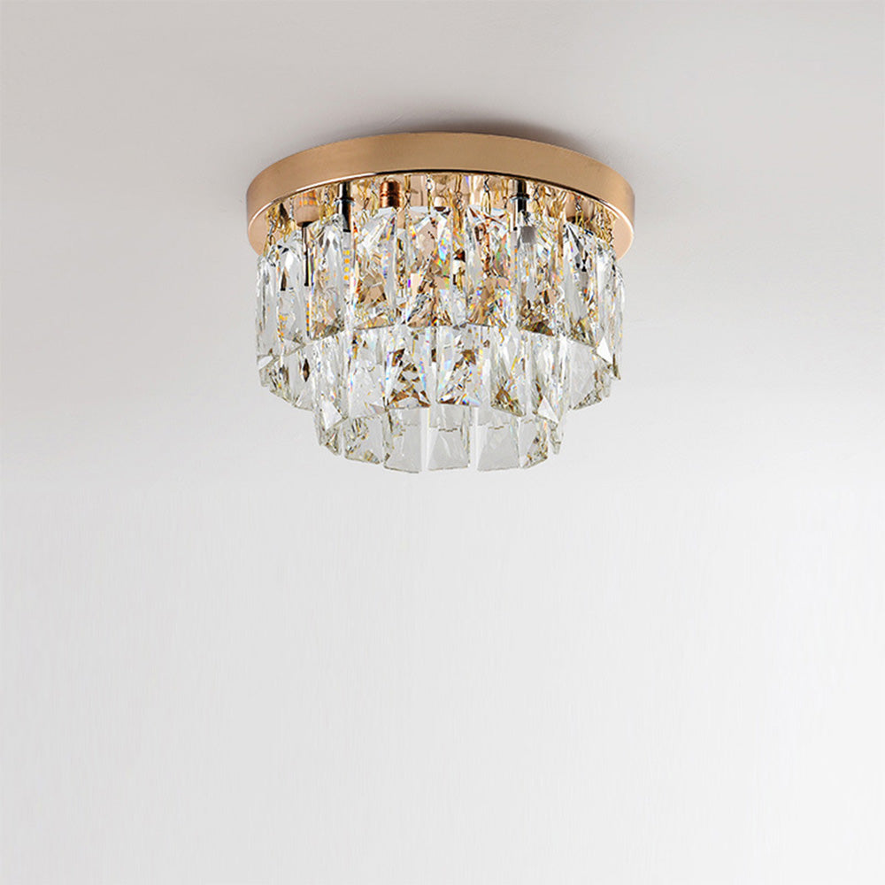 Industriële Retro Kroonluchter - Hanglamp Voor Woonkamer - 5 Lampen Gouden Verf Industriële Retro Kroonluchter - Hanglamp Voor Woonkamer - 5 Lampen Gouden Verf