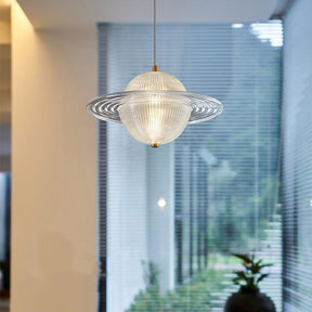 Creative Glass Planet Pendant Hanging Light