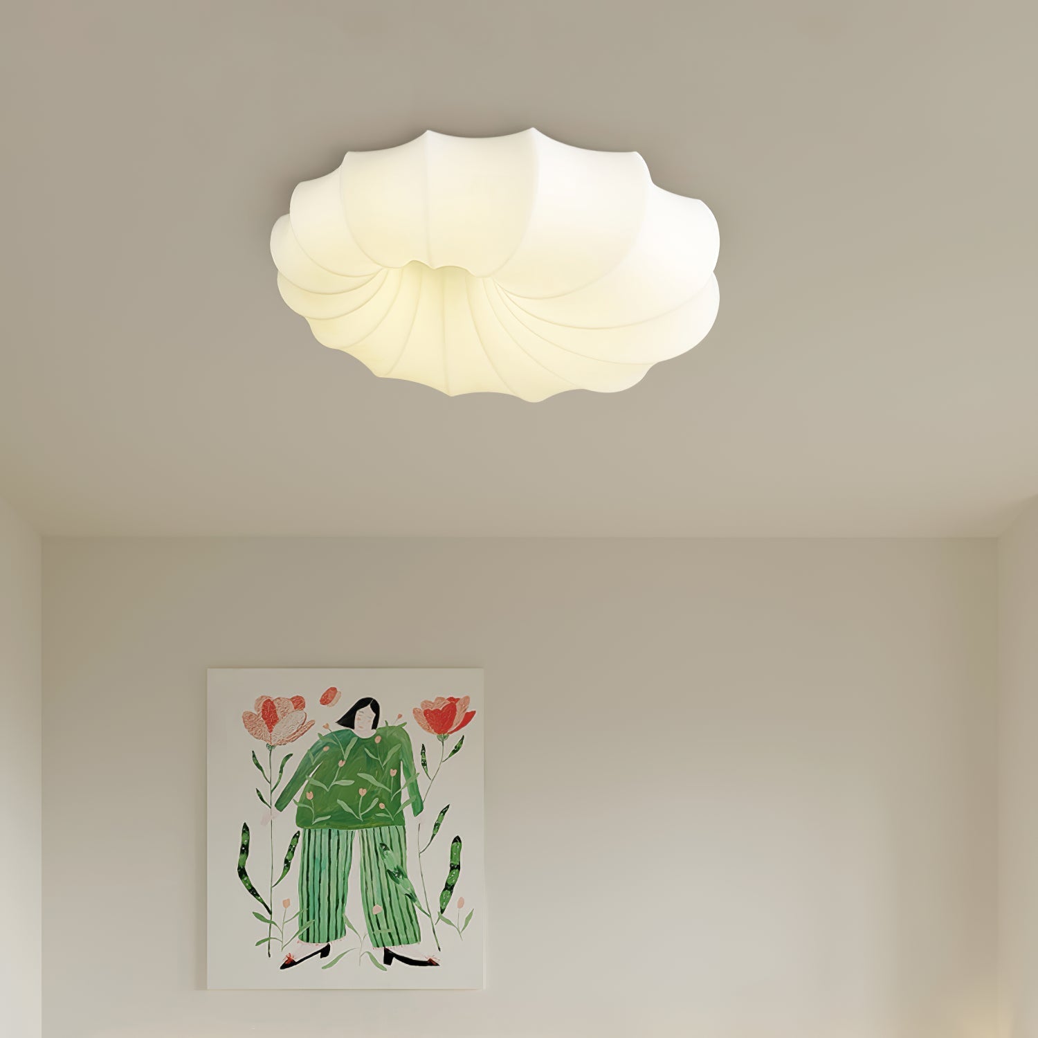 White Bubble Cloud Pendant Lamp & Ceiling Lamp