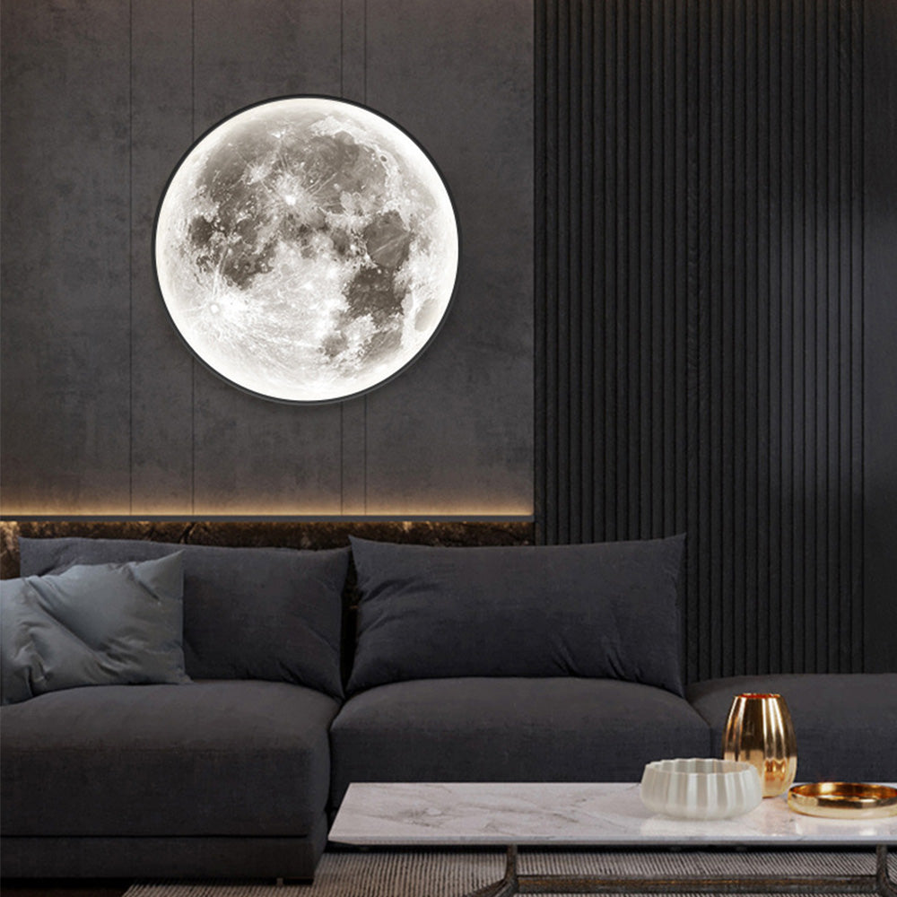 Creative Led Moon Light Shade Ceiling Lamp