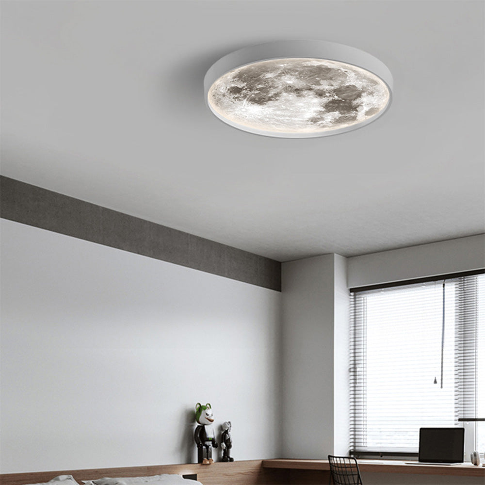 Creative Led Moon Light Shade Ceiling Lamp