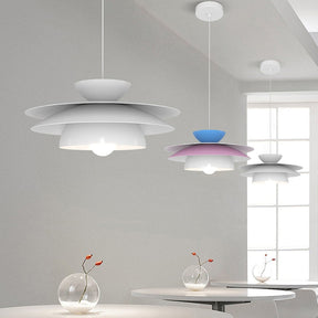 Colorful Nordic Danish Designer Round Pendant Light -Homdiy