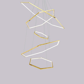 Modern Chic Geometric Polygon Pendant Light