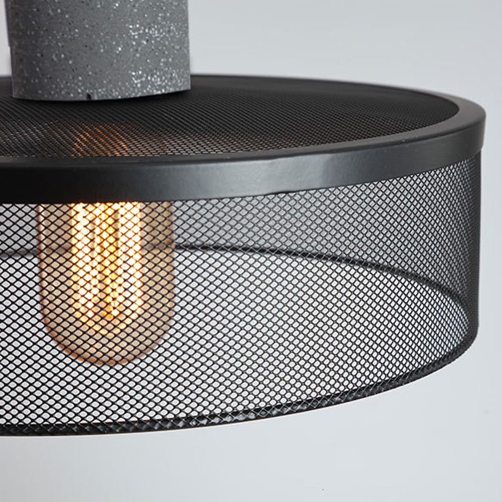 Black LED Chandelier Minimalist Pendant Lighting -Lampsmodern