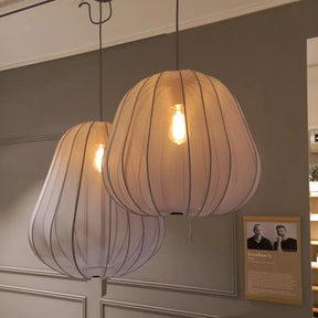 Nordic 1-Light Fabric Lampshade Shade Pendant Lamp