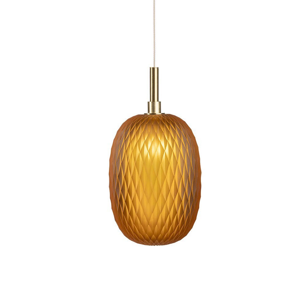 Design Stained Glass Ball Pendant Light