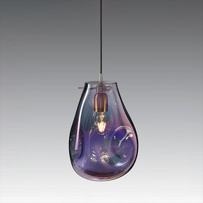 Handcrafted Irregular Shape Glass Pendant Lighting