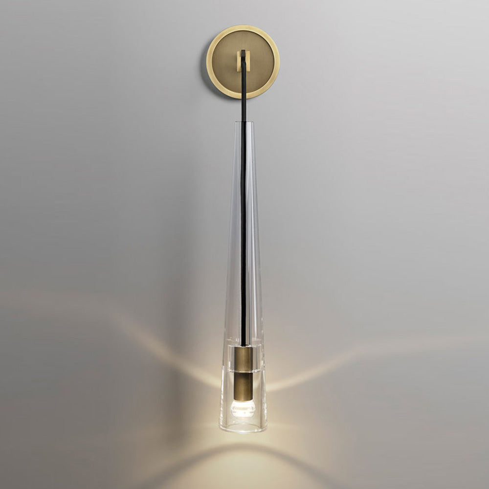 Wall Light Short Glass Lamp Shade For Bathroom -Homdiy