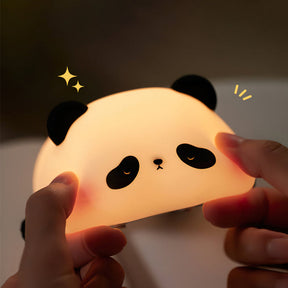 Panda Led Silicone Bedroom Night Light Table Lamp